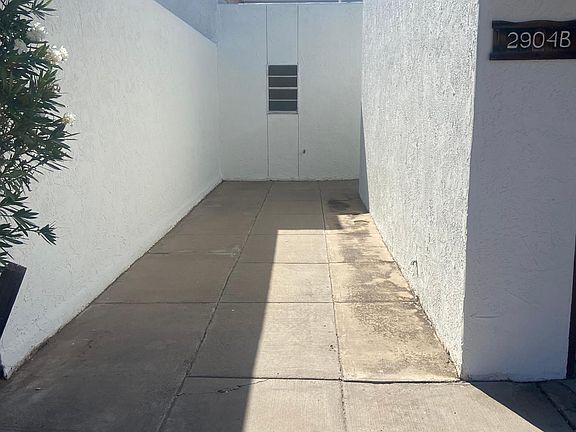 Breezeway to front door