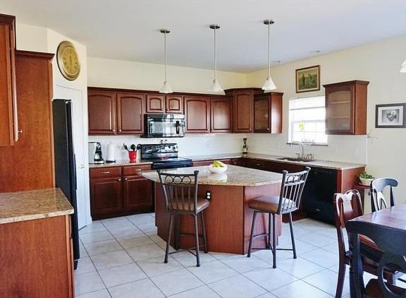 View of the kitchen from the Hearth/Breakfast Room.
