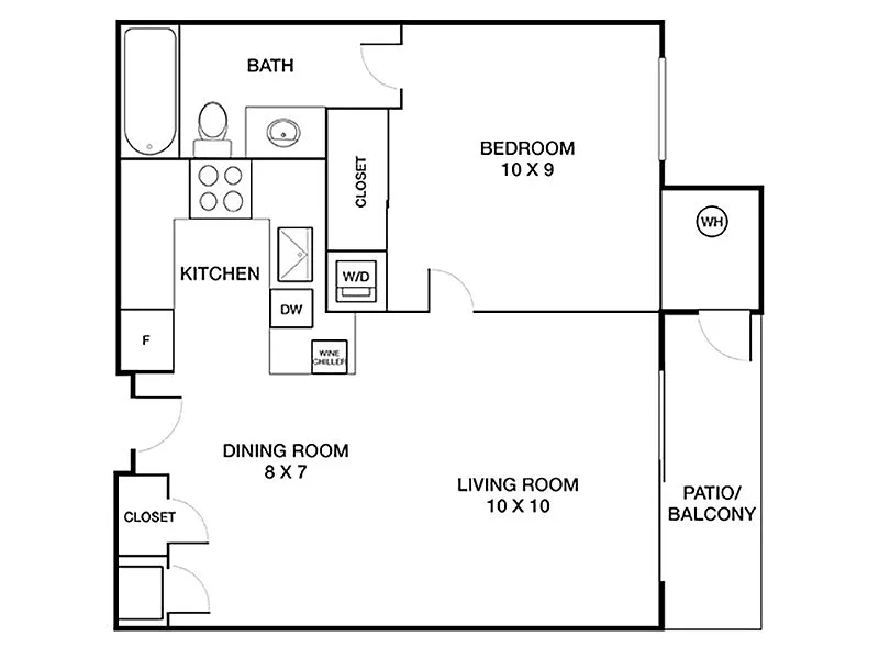 Floor plan The Sunset