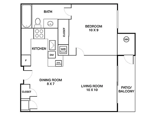 Floor plan The Sunset