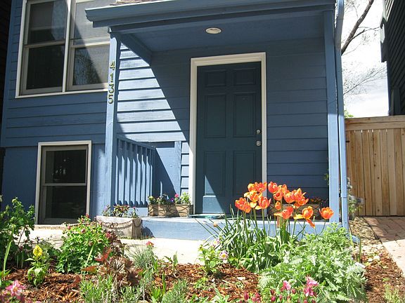 Front flower garden