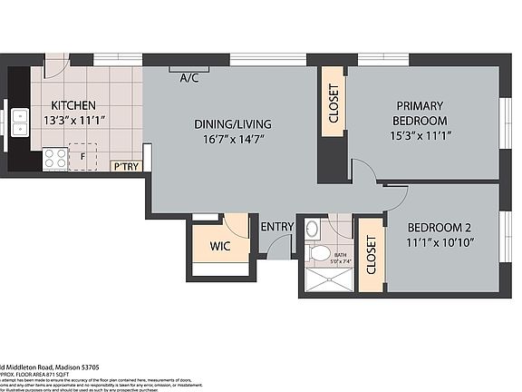 2nd image of 5321 Old Middleton Rd #C