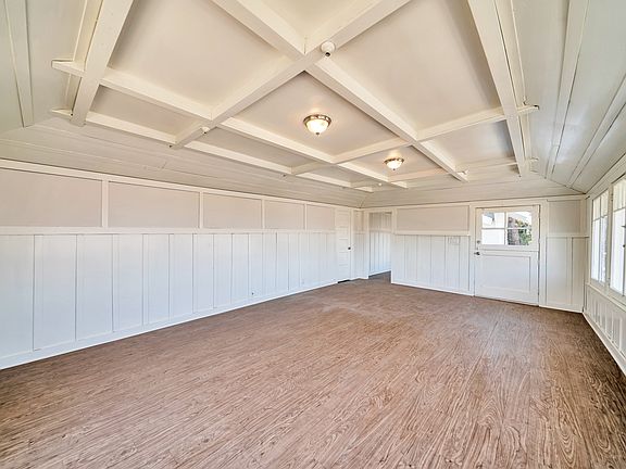 Living room and dining area