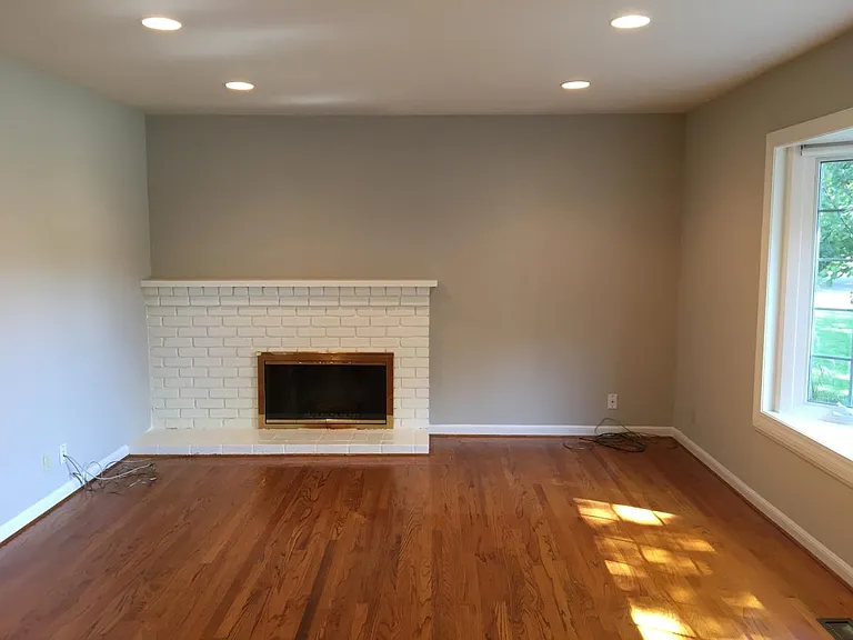 Living Room from front entry hall.