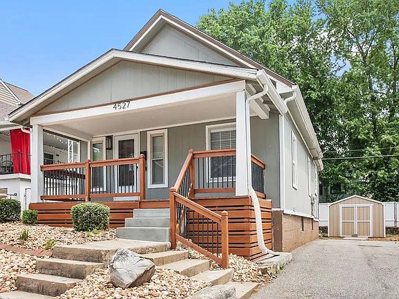 Driveway is extra wide and deep