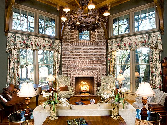 Entry and living room