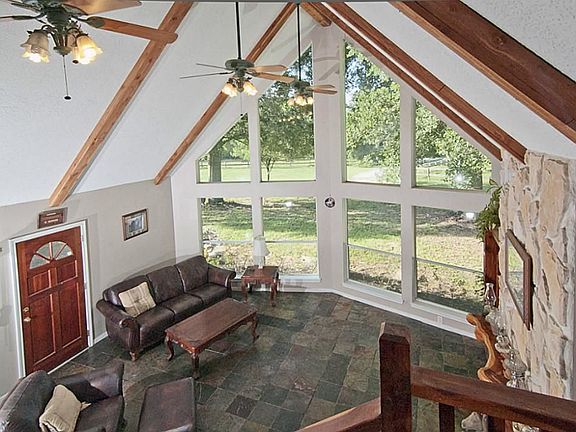 This is the view from the gameroom.