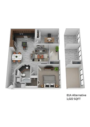 Floor plan B1