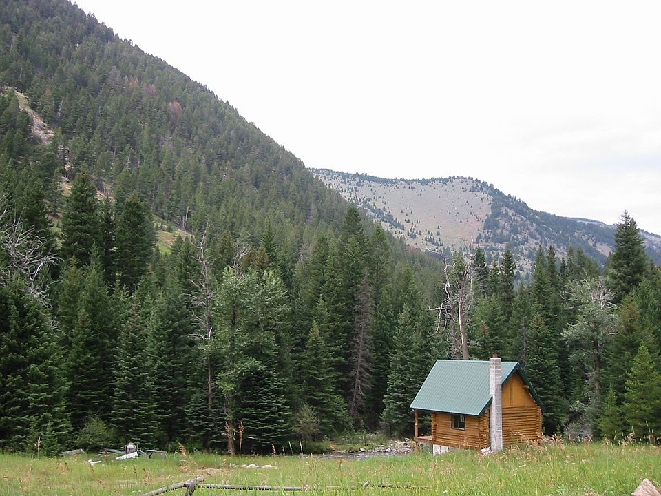 View of Cabin looking north