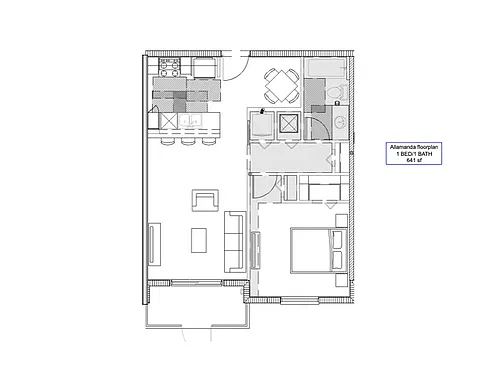 Floor plan Allamanda