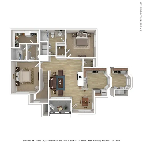 Floor plan Carlton-R