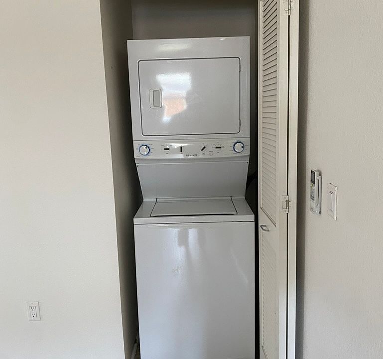 in unit washer and dryer