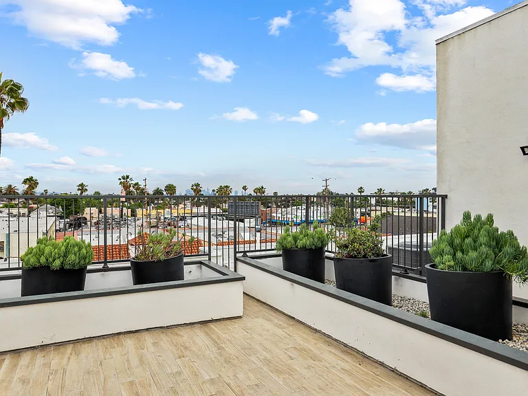 Skyline Views from the Rooftop Terrace