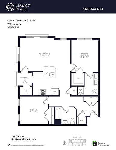Floor plan D-B1