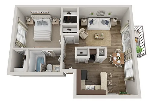 Floor plan A1