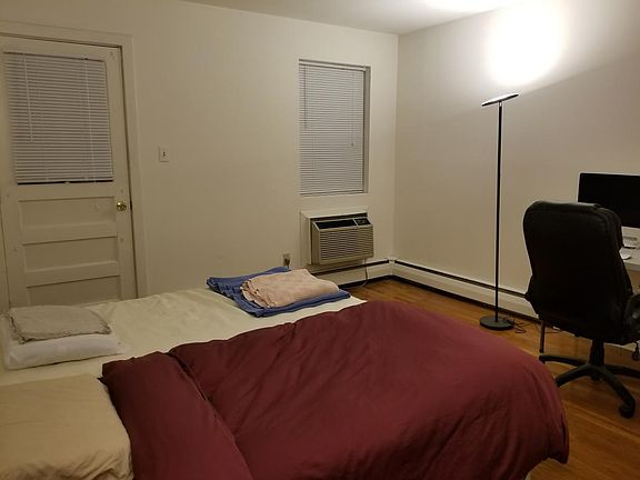 master bedroom / door to porch