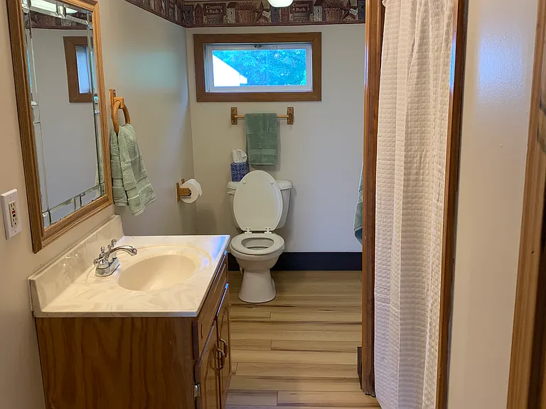 Bath is on first floor