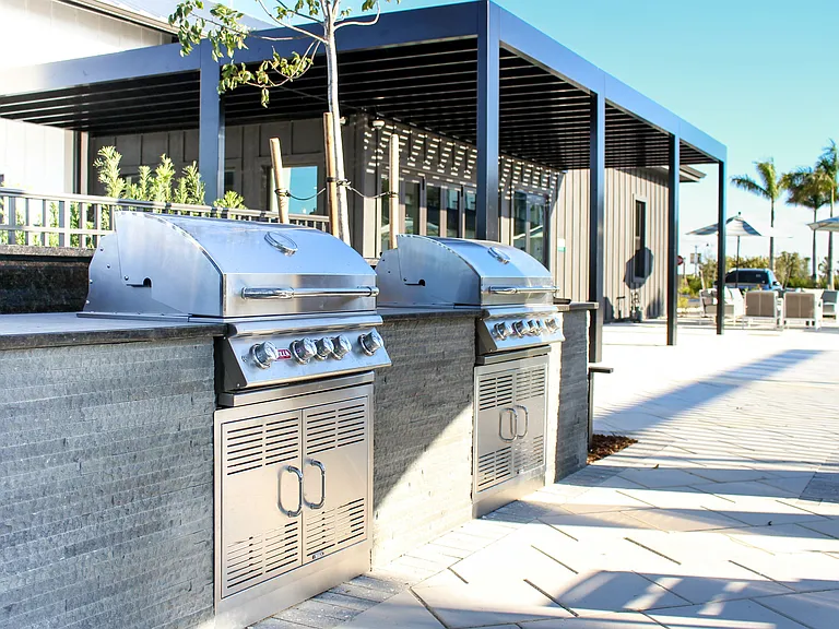 Canopy Grilling Area