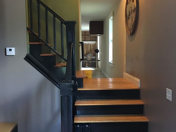 Stairs from mud room 