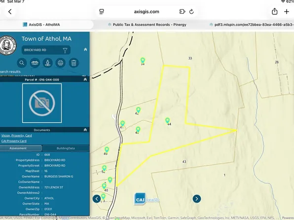 0 Brickyard Rd, Athol, MA 01331