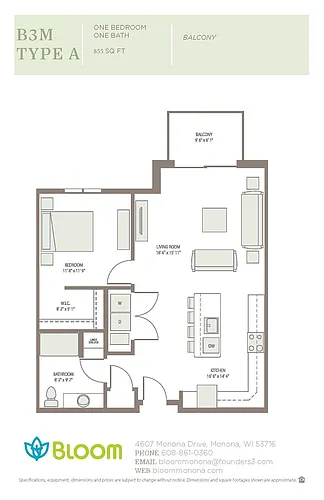 Floor plan B3MA