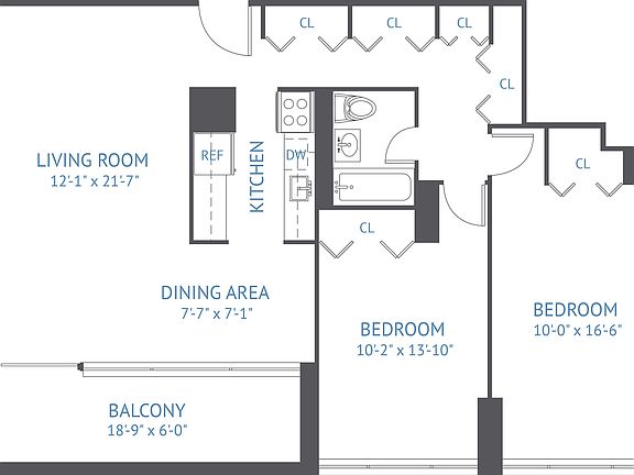 2nd image of 70 W 95th St APT 3B