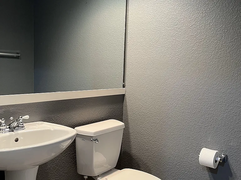 Main floor powder room
