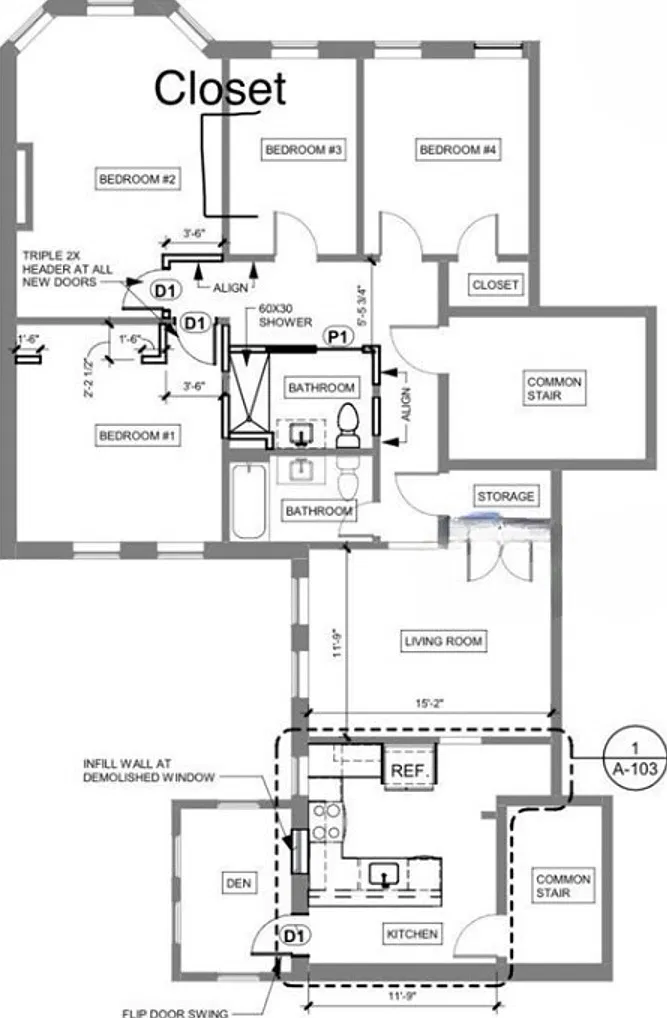2-Bath + 4-Bed Allston SEPT — Photo 4