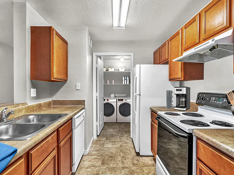 Kitchen and Laundry Room