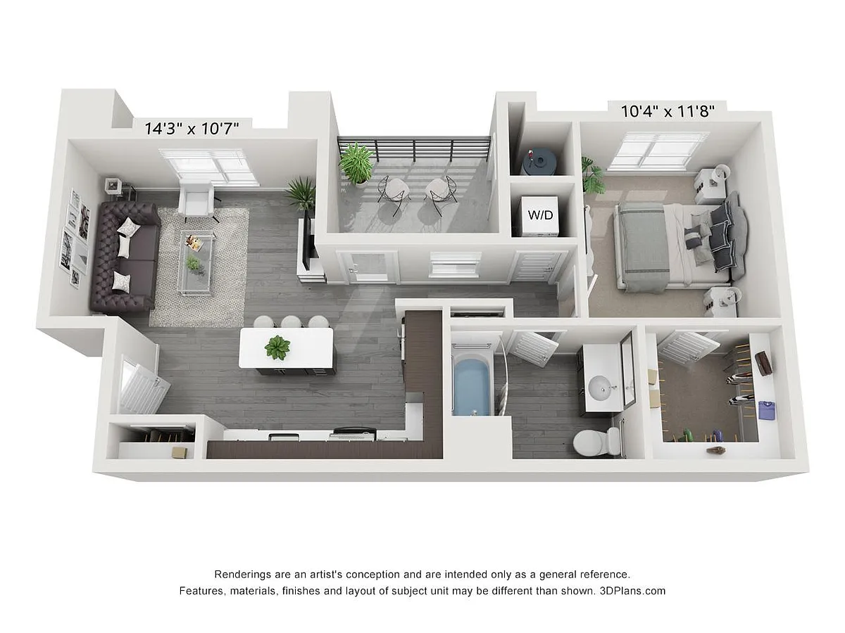 Floor plan 1A00