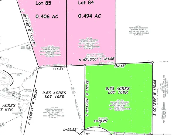 Lots 84 85 Cres #1995, Yantis, TX 75497