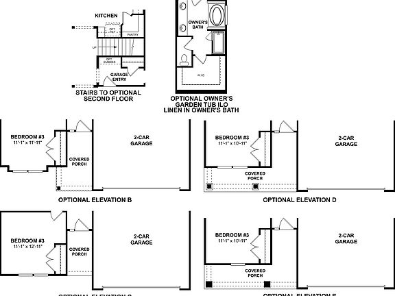 Crawford First Floor Options