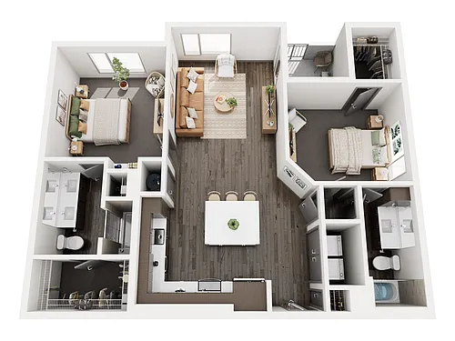 Floor plan B2