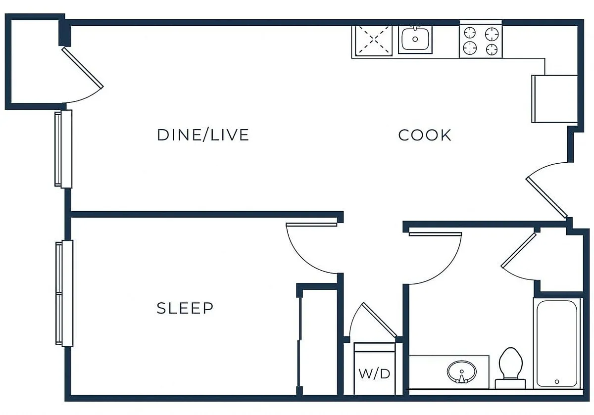 Floor plan B1