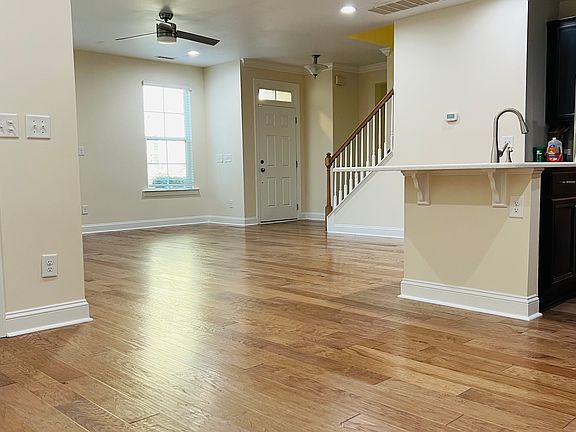 Living room view from the dining