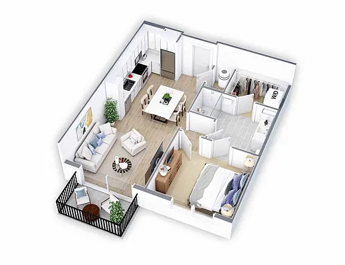Floor plan Aesthetic