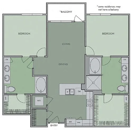 Floor plan 2B3
