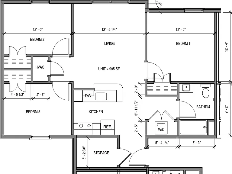 City Station South | 3 Bed / 1 Bath City Station South | 3 Bed / 1 Bath