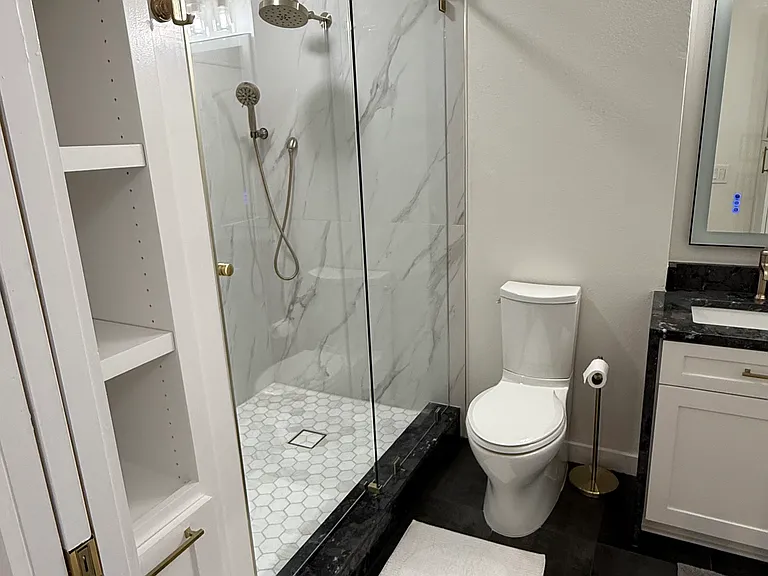 Newly renovated bathroom for bedroom #2