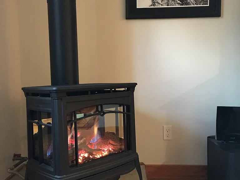 basement gas fireplace