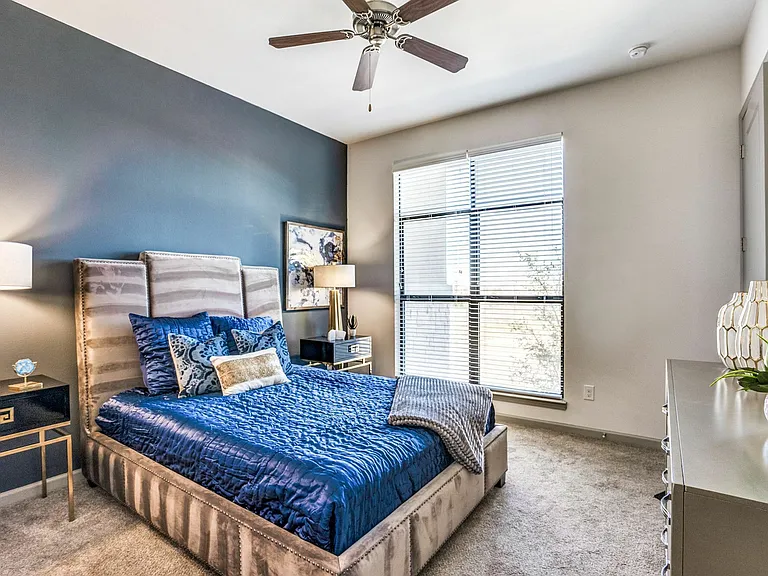 Stylish Bedroom with a View at The Hendry