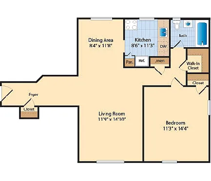 Floor plan A4