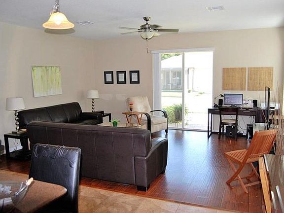 kitchen into great room (as previously furnished)