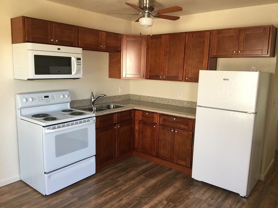 Kitchen with new solid wood cabinets