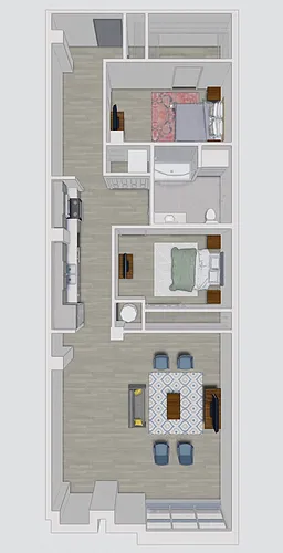 Floor plan Pembroke Square- B4