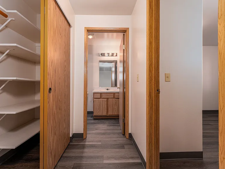 Hallway With Closet