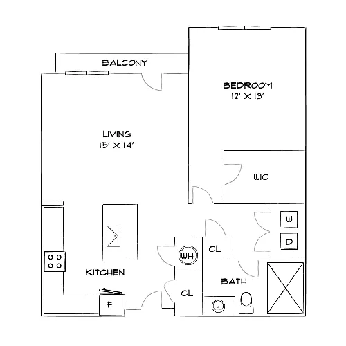 Floor plan Design 1F