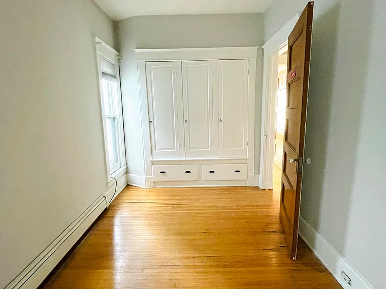 Bedroom 3 with built-in closet.