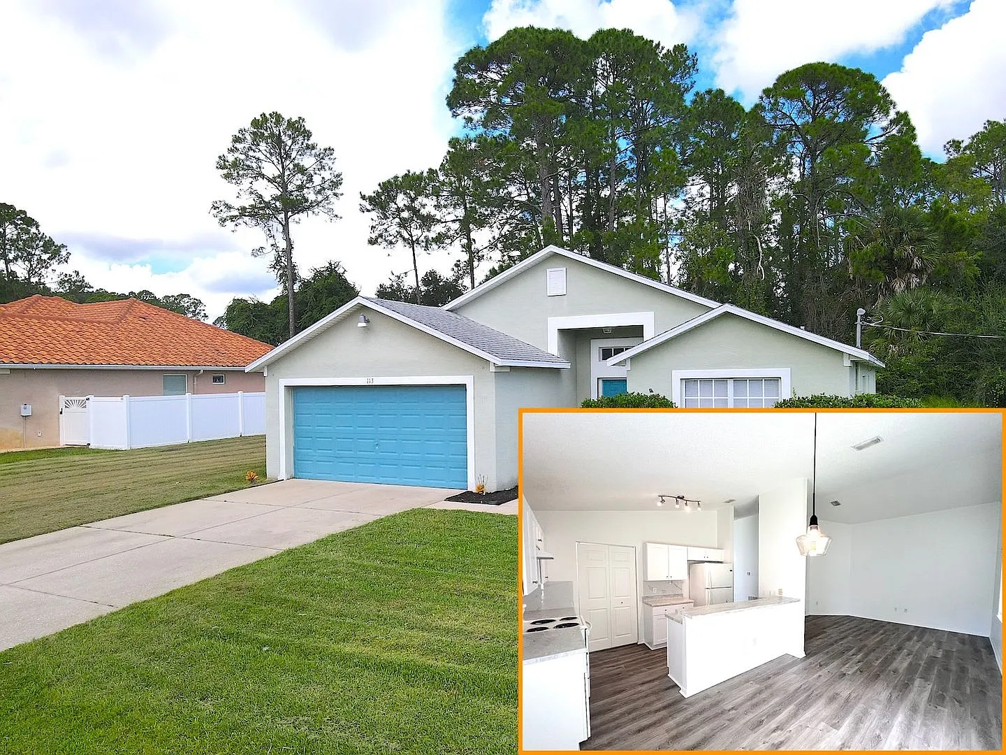 Roomy 3 Bed 2 Bath Home for Rent in E Section of Palm Coast! — Photo 1