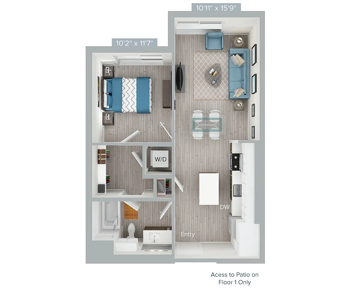 Floor plan A4-667SF-A1-2